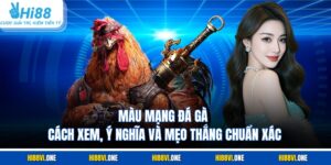 Màu Mạng Đá Gà – Cách Xem, Ý Nghĩa Và Mẹo Thắng Chuẩn Xác